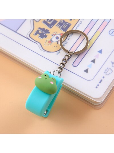 Armas multikas miniklammerdaja kaasaskantav võtmehoidja klambrihoidja õpilastele paberköitja kirjatarbed kooli kontoritarbed