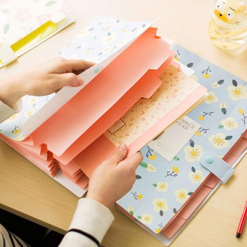 Uus polüpropüleenist failikaust Veekindel mitmekihiline organikott A4 testpaberist korraldaja