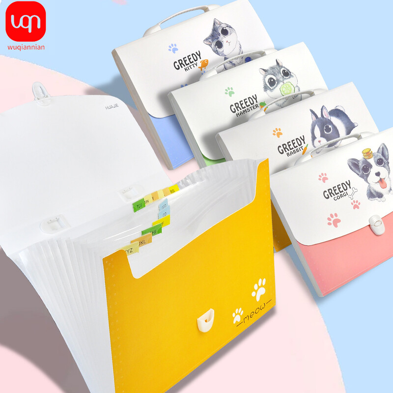 Nešiojamasis kompiuteris 13 kišenių A4 dydžio išplečiamas piniginės popierinis dokumentų laikiklis Dokumentų laikiklis Tvarkyklės laikiklis biuro mokyklai