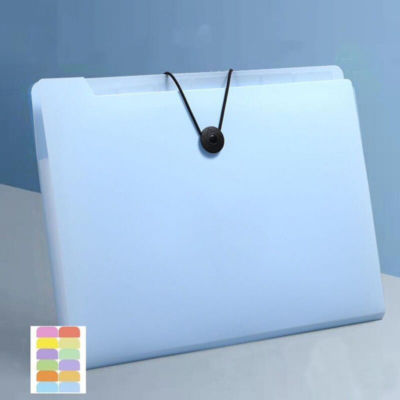 Χρήσιμος φάκελος Classified Πολυσέλιδο A4 250 Φύλλων Desk Organizer File Organizer Plastic File Organizer Αξεσουάρ γραφείου
