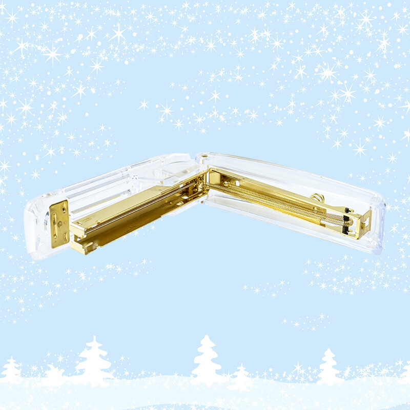 Capsat manual Rechizite de birou Capsator portabil Papetarie pentru studenti de aur