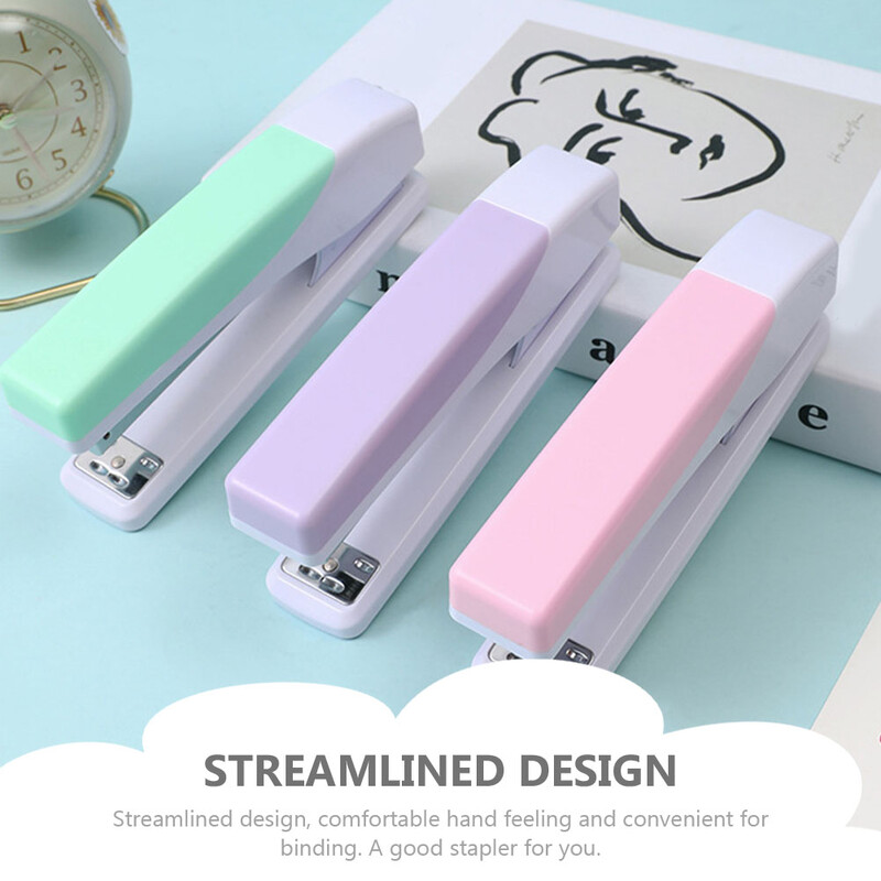 Пружинен телбод Телбоди за бюро, офис, ръчни, многофункционални, розови, декоративни, голям капацитет