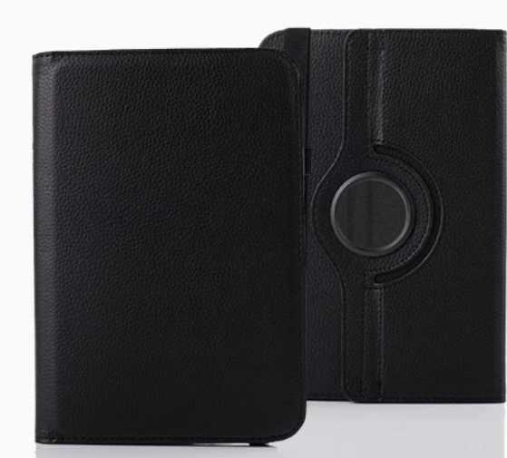 Калъф за таблет с обучаваща се машина 7 инча ,8,12 инча 10,1 , 14 инча . Универсален въртящ се кожен калъф 