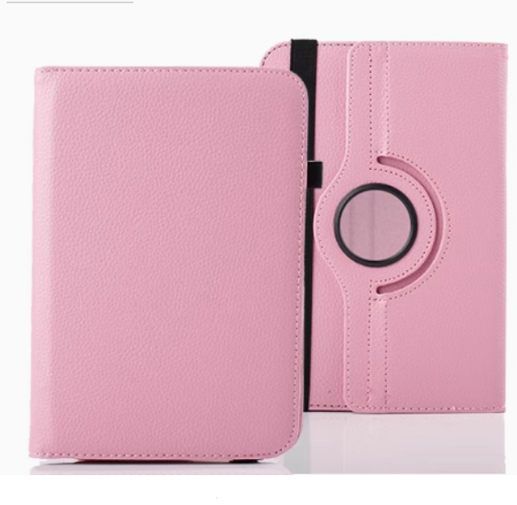 Калъф за таблет с обучаваща се машина 7 инча ,8,12 инча 10,1 , 14 инча . Универсален въртящ се кожен калъф 