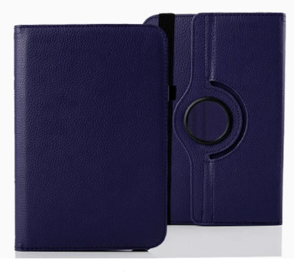 Калъф за таблет с обучаваща се машина 7 инча ,8,12 инча 10,1 , 14 инча . Универсален въртящ се кожен калъф 