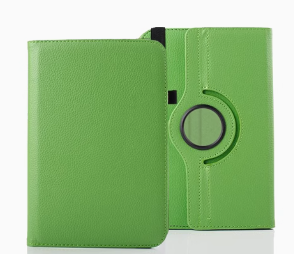 Калъф за таблет с обучаваща се машина 7 инча ,8,12 инча 10,1 , 14 инча . Универсален въртящ се кожен калъф 