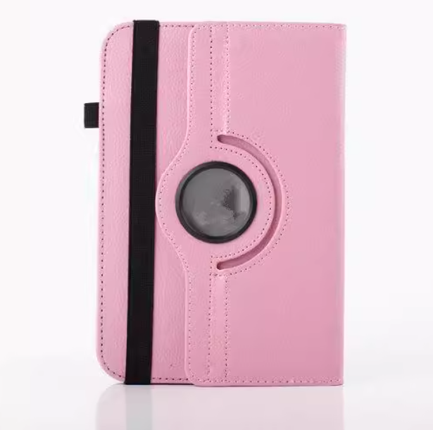 Калъф за таблет с обучаваща се машина 7 инча ,8,12 инча 10,1 , 14 инча . Универсален въртящ се кожен калъф 