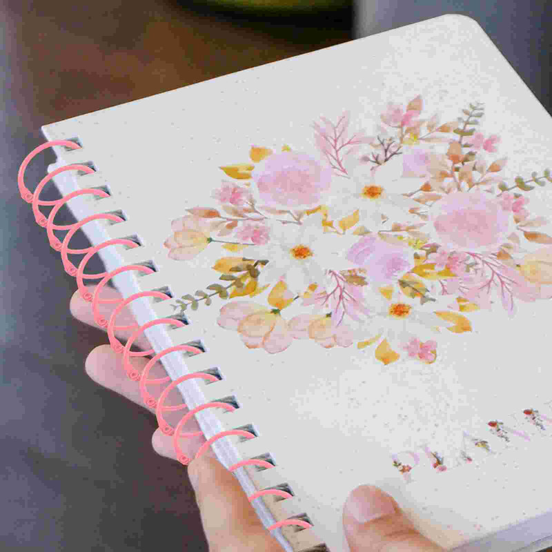 50 vnt Segtuvų žiedai Metaliniai knygų žiedai Segtuvų žiedai Knygų žiedai Flash kortelės Žiedai Kalendorius Apskritimai palaidų lapų žiedai