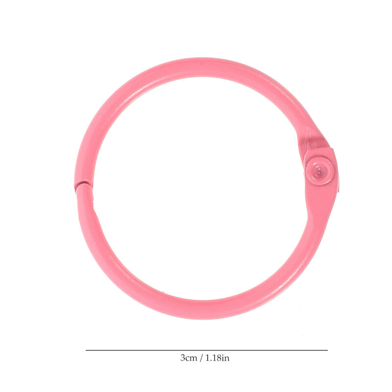 50 vnt Segtuvų žiedai Metaliniai knygų žiedai Segtuvų žiedai Knygų žiedai Flash kortelės Žiedai Kalendorius Apskritimai palaidų lapų žiedai