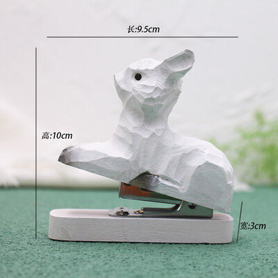 Mielas kūrybingas rankų darbo medžio drožyba 3D gyvūnas flamingo segiklis Mini medžio segiklis Siųsti kabės Biuro mokymasis Darbastalio dekoravimas