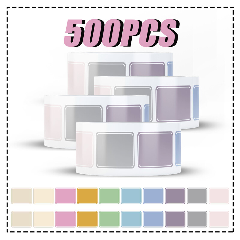 500 vnt. spalvotų blokų etikečių ritininiai lipdukai INS stiliaus grafiti lipdukai nešiojamam kompiuteriui riedlentei rankinei sąskaitai bagažo animacinių filmų žaislų lipdukai