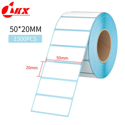 LKX 30-40-50-60-70-80MM Termalna naljepnica Prazan izravni ispis Termalni papir Ljepljive naljepnice Barkod naljepnica Cjenik Rola vodootporna