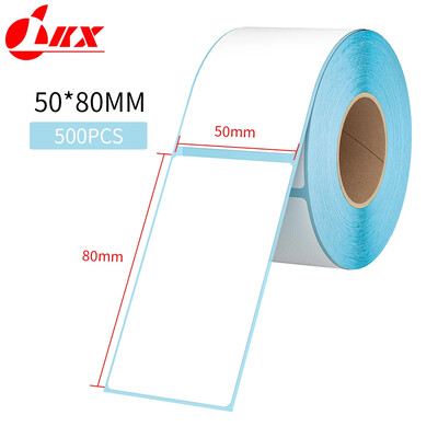 LKX 30-40-50-60-70-80MM Termalna naljepnica Prazan izravni ispis Termalni papir Ljepljive naljepnice Barkod naljepnica Cjenik Rola vodootporna