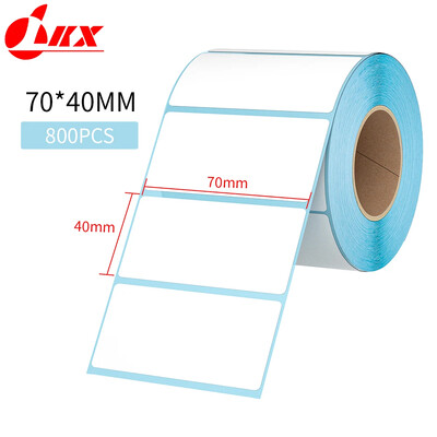 LKX 30-40-50-60-70-80MM Termalna naljepnica Prazan izravni ispis Termalni papir Ljepljive naljepnice Barkod naljepnica Cjenik Rola vodootporna