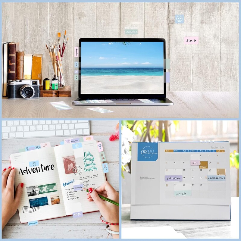 420 vnt Lipniosios rodyklės skirtukai Failų vėliavėlės Failų rodyklės skirtukai Rašomųjų puslapių žymekliai, skirti ženklinti Dokumentų tvarkymas Failų aplankai Knygos