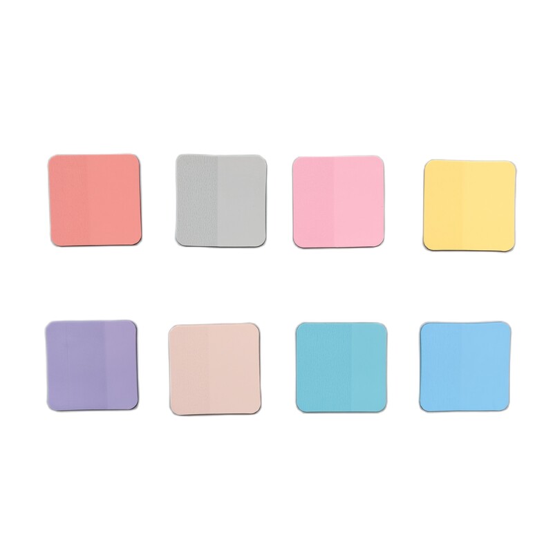 160 листа Прозрачен етикет за лепкави бележки Самозалепващи се Kawaii Прозрачни отметки Анотация Книги Маркер за страници Канцеларски материали