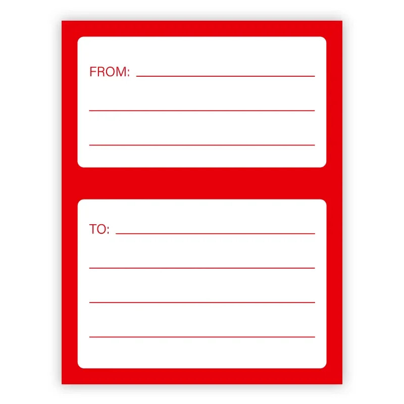 50kom Univerzalna naljepnica s poštanskom adresom, samoljepljiva rukopisna naljepnica za poštanske kutije, omotnice, naljepnice za otpremu, znak poruke