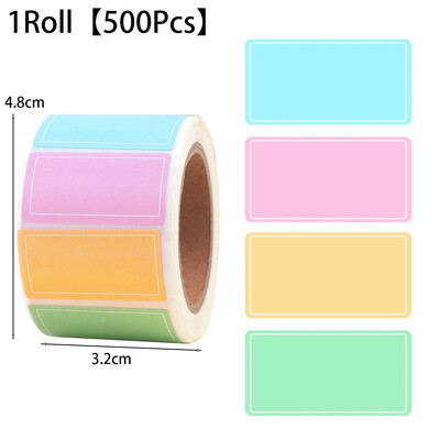 Водоустойчиви стикери за етикети Самозалепващи се стикери Стикери за индексна маркировка за етикет с име Бутилка Файл Документ Ученически пособия Канцеларски материали