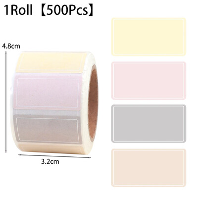 Водоустойчиви стикери за етикети Самозалепващи се стикери Стикери за индексна маркировка за етикет с име Бутилка Файл Документ Ученически пособия Канцеларски материали