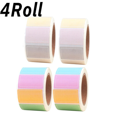 Водоустойчиви стикери за етикети Самозалепващи се стикери Стикери за индексна маркировка за етикет с име Бутилка Файл Документ Ученически пособия Канцеларски материали