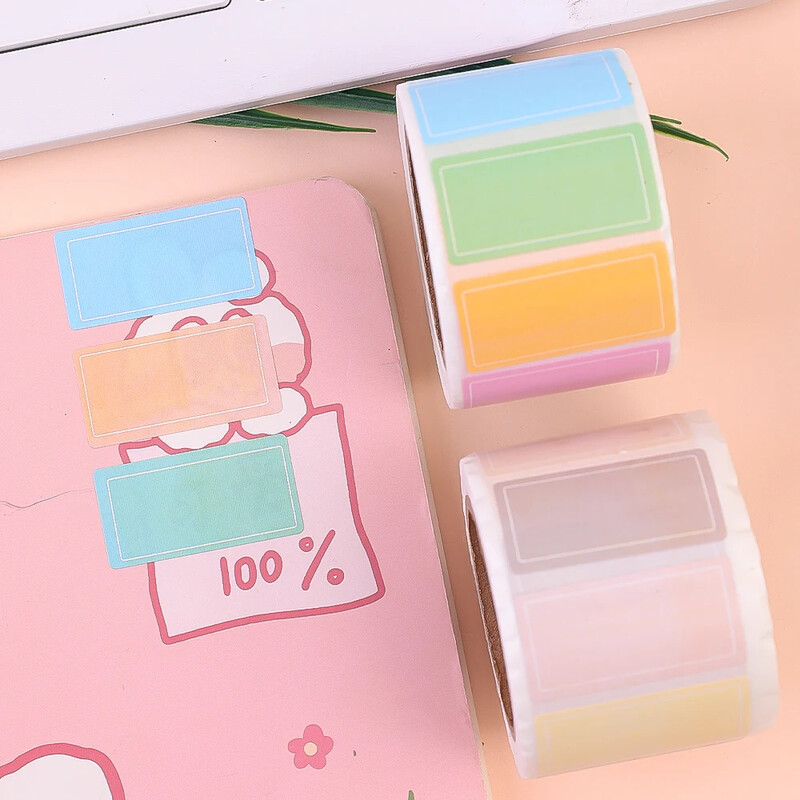 Atsparūs vandeniui etikečių lipdukai Lipdukai lipdukai Rodyklės žymeklio lipdukai, skirti vardo etiketei Buteliukas Failas Dokumentas Mokyklos reikmenys Kanceliarinės prekės