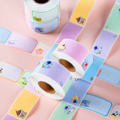 100/280 vnt Vaikų darželio animacinio filmo pavadinimas Ranka rašytas vandens puodelio reikmenų lipdukas Besiūlis, vandeniui atsparus plyšimui atsparus parašo lipdukas