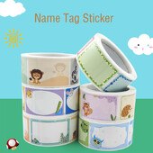 Pavadinimas Lipdukas Knygos Etiketės Elementai Pažymėti Animacinių filmų Etiketė Tušti Lipdukai Mokykliniai Kanceliarinės Prekės Gražios Mielos Etiketės Lipdukas 200vnt/ritinys