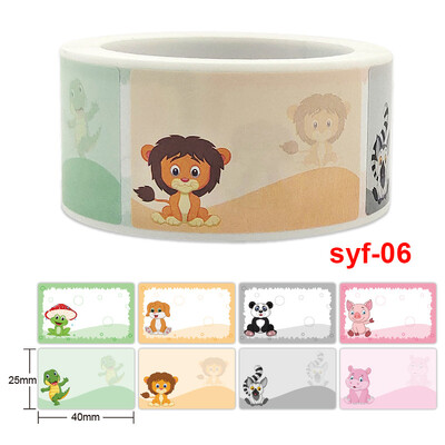 Pavadinimas Lipdukas Knygos Etiketės Elementai Pažymėti Animacinių filmų Etiketė Tušti Lipdukai Mokykliniai Kanceliarinės Prekės Gražios Mielos Etiketės Lipdukas 200vnt/ritinys