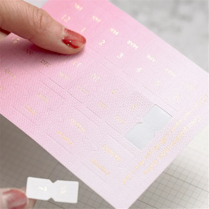 Nauji 10 lapų rodyklės lipdukai Žymelė Gradiento spalvų indeksas Mokymosi įrankis Kasdienis planas Etiketė Pastaba Žymeklis Skaičių Klasifikavimo Žymeklis