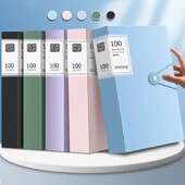 Папка за файлове с голям капацитет A4 Многофункционален водоустойчив органайзер за документи Прахоустойчив настолен държач за съхранение на документи Договор