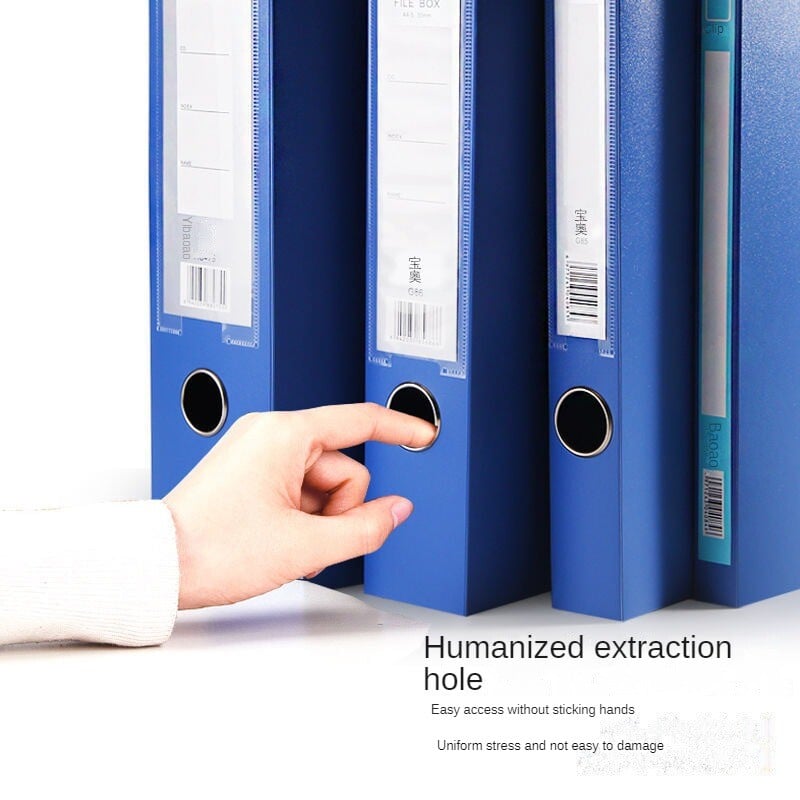 A4 storintos biuro failų saugojimo dėžutės, didelės talpos staliniam dokumentų maišeliui, sulankstymo tipo duomenų aplankas.