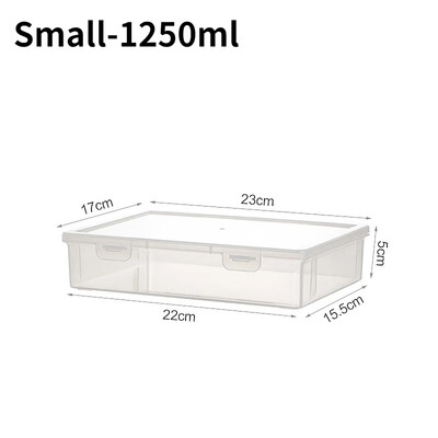 Stalinė knyga A4 formato failų laikymo dėžutė, atspari dulkėms plastikinė permatoma studento egzaminų medžiaga Kanceliarinės prekės Biuro tvarkymas dokumentų dėžutės