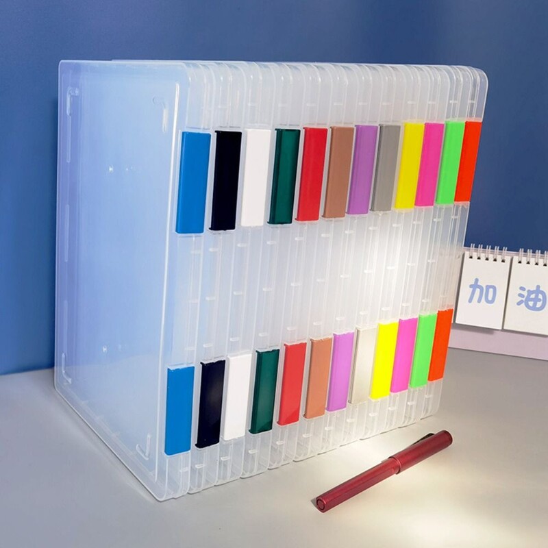 Skaidrus plastikinis A4 formato failų tvarkyklės dėžutė, atspari vandeniui, stora, plona dokumentų dėklas Daugiafunkcis dulkėms atsparus popierius biuro reikmenys