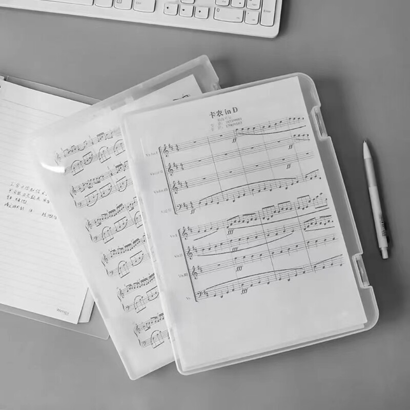 1 vnt. Skaidrių dokumentų laikymo dėžutė Kanceliarinių prekių organizatorius Aplankas Biuro sąskaitų saugojimas Rūšiavimas Plastikinė dėžutė A4 popieriaus talpa