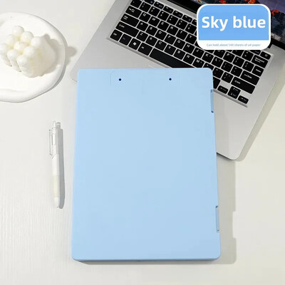 A4 Прозрачна кутия за файлове Високоестетична студентска тестова хартия Проста кутия за съхранение с голям капацитет Дъска за писане Офис консумативи