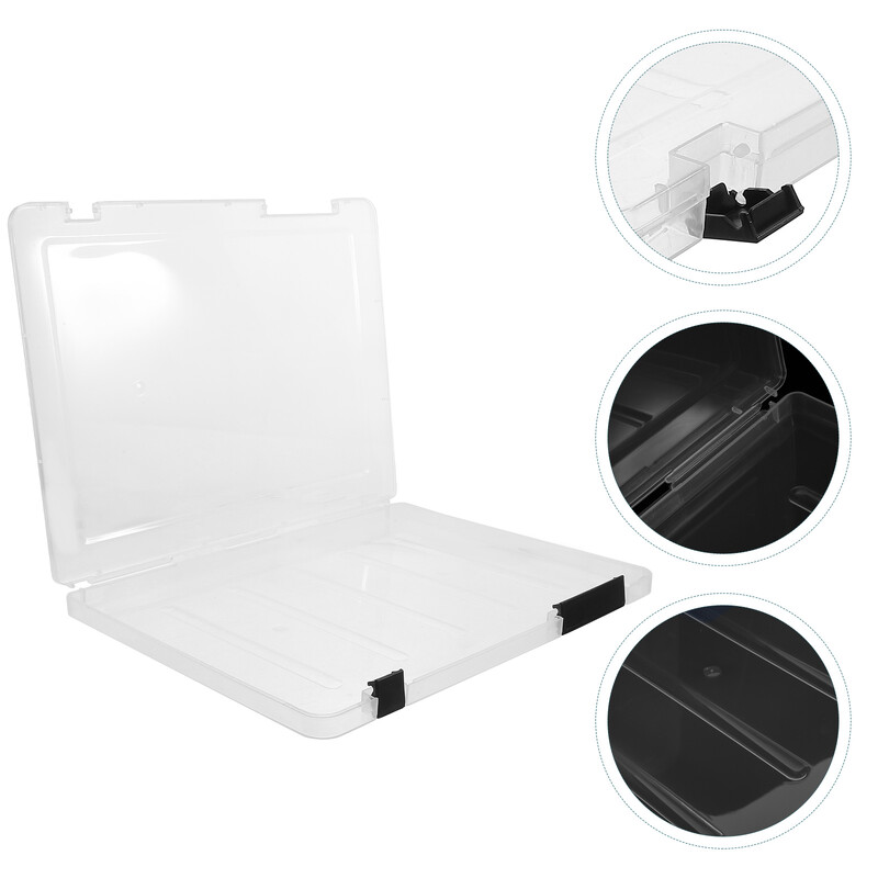 Žurnalų laikiklis Plastikinė nuotraukų knygų apsauga Nešiojama projekto dėklas Popieriniai failų aplankai Organizatoriai ir saugykla