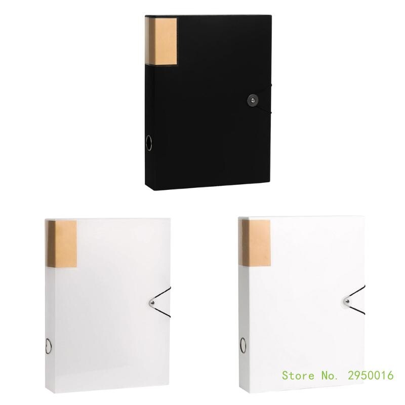 Failų aplanko tvarkyklė Plastikinė saugojimo failų dėžutė Archyvai Byla Dokumentų saugojimo dėžutė Elastinė virvelinė užraktas mokyklos biurui