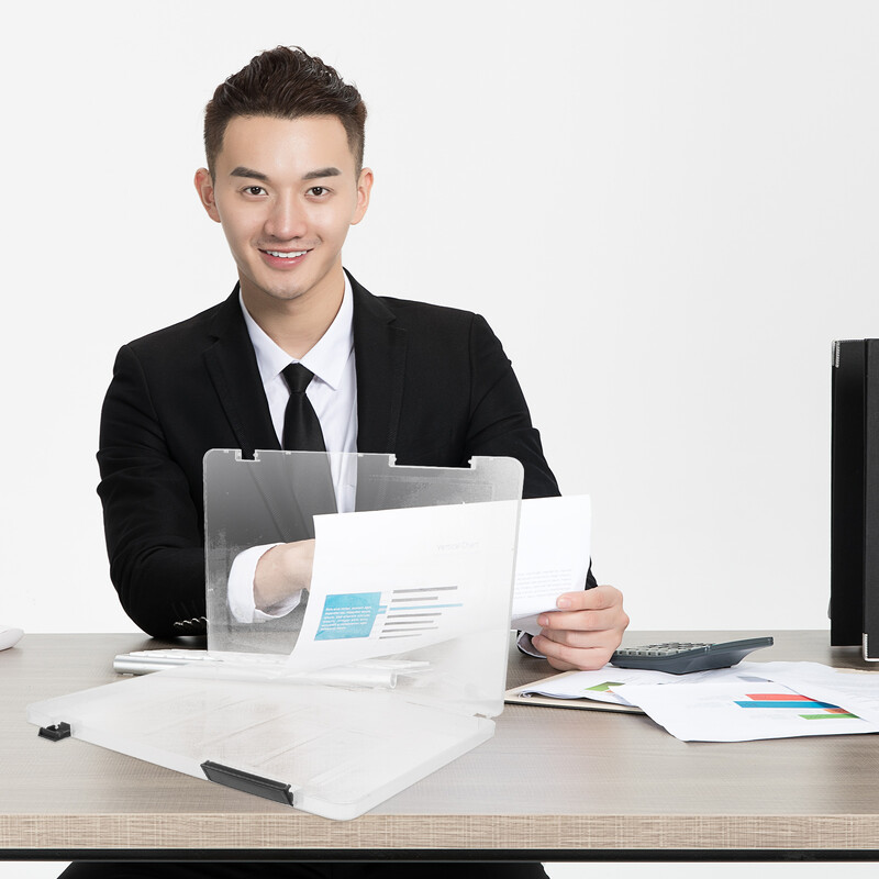 Nuotraukų failų aplankai, žurnalų saugykla, plastikinis dokumentų laikiklis, nešiojamas projekto dėklas