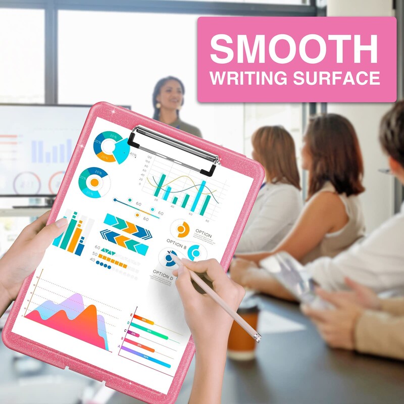 A4 plastikinės laikymo iškarpinės dėžutės failo dokumentų klipas atvejis Mokiniams Mokytojams Naudingos raštinės reikmenys Biuro reikmenys Profesionalūs reikmenys