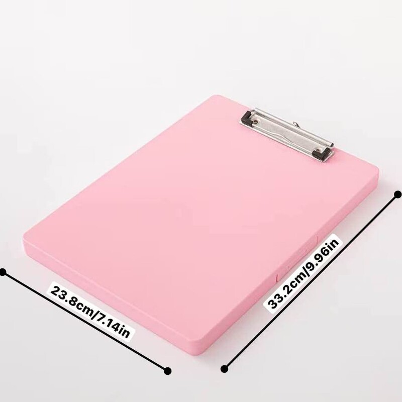 1 daugiafunkcinis plastikinis lankstymo plokštės suspaudimas A4 didelės talpos failų dėžutė Spalvotas bandomasis popierius duomenų dėžutės rašymas