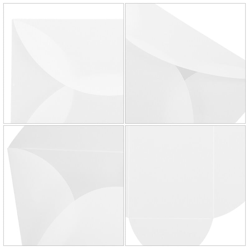 5 x 7 balti atvirukų vokai kvietimams 18 x 13 cm pakvietimai.