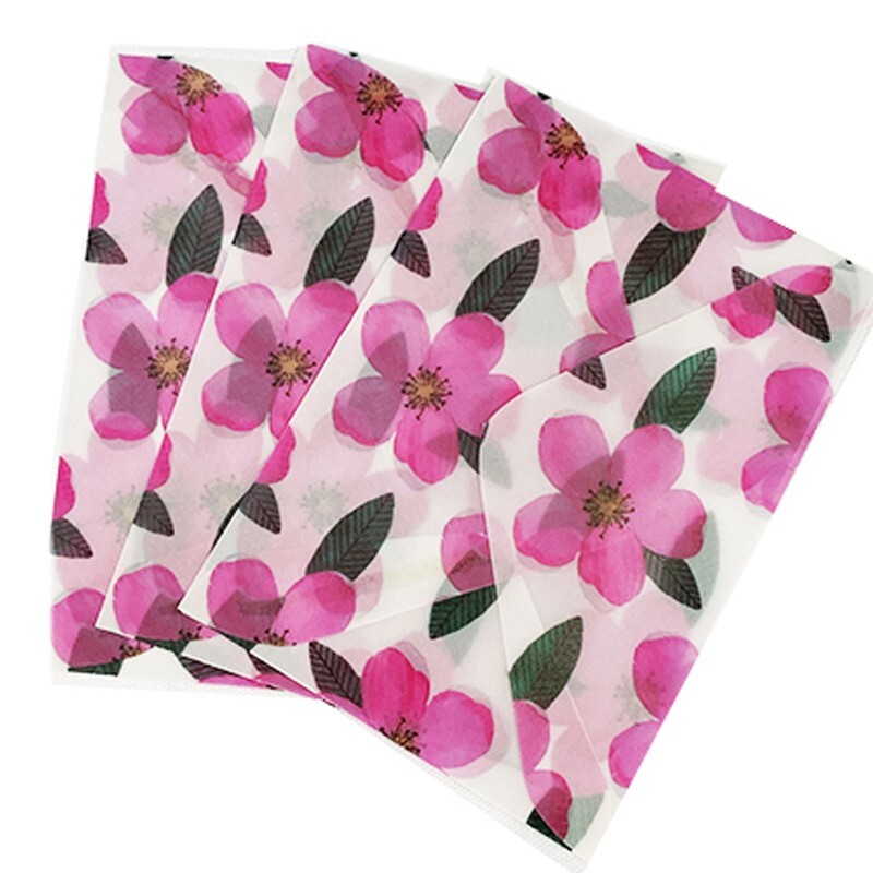 3 бр./пакет Цветна полупрозрачна хартия със сярна киселина, ръчно изработени пликове Kawaii, сладко животно, плик, карта със съобщение, писмо, подарък Направи си сам