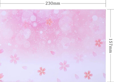 5 buc. Plicuri mari Kawaii Cireș Daisy Plicuri pentru Scrisoare Carte de invitație pentru nuntă Copertă de carte poștală 18X13CM 23X15.7CM