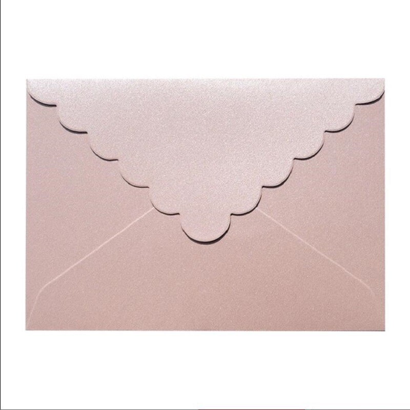 10 kom 112x162 mm kreativni valoviti uzorak omotnica s bisernim trokutom, memorandum, omotnica s posebnim dizajnom Dropshipping