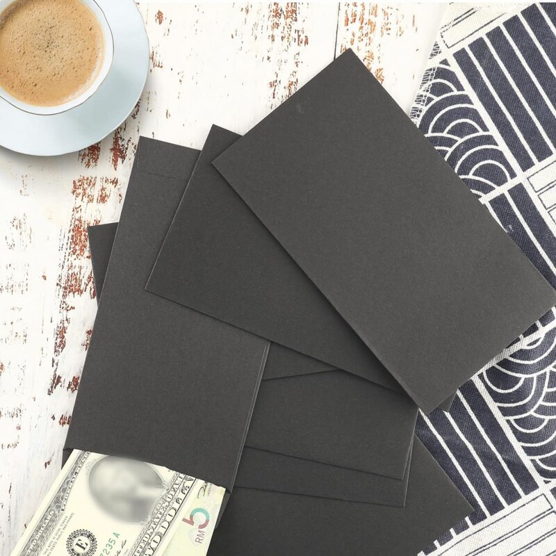 Saci de bani 50 buc. Plicuri pentru numerar de culoare strălucitoare, rezistente la uzură, containere de depozitare pentru monede, pungi de depozitare