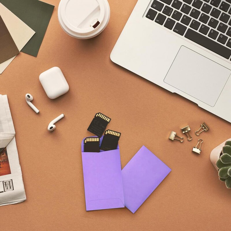 Saci de bani 50 buc. Plicuri pentru numerar de culoare strălucitoare, rezistente la uzură, containere de depozitare pentru monede, pungi de depozitare