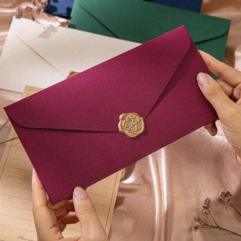 20 buc. Plic verde albastru pentru invitații Cărți poștale Cutie cadou Mesaj 250 g Hârtie texturată Nuntă Scrisori de afaceri Geanta de depozitare