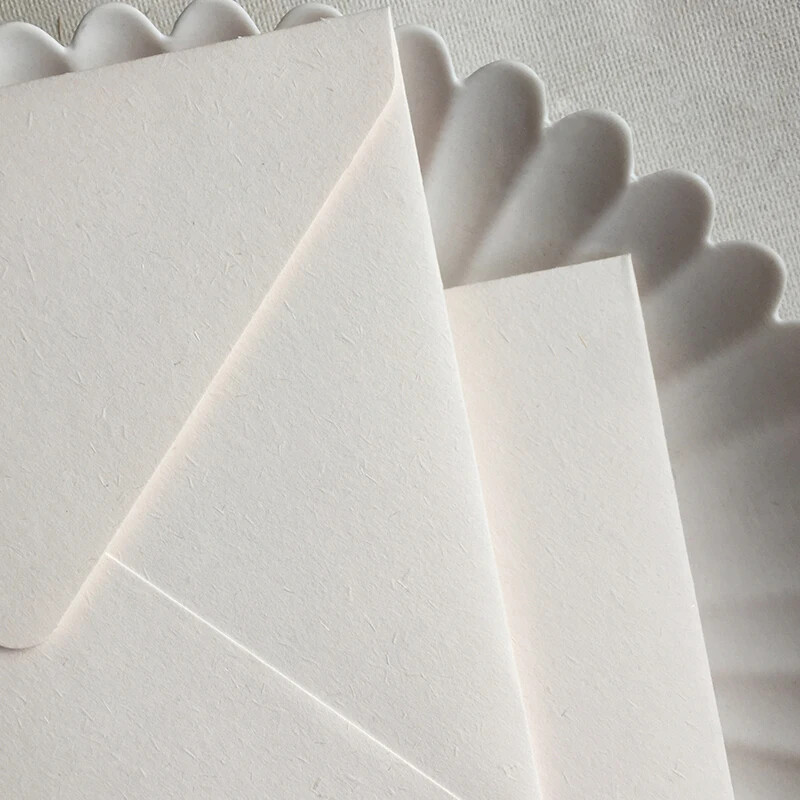 Enveloppe en papier blanc vierge, lot de 10 pièces, pour invitation de mariage, carte postale, gift