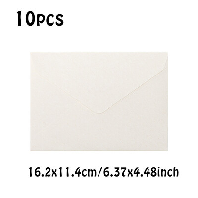 10 vnt/stal. Aukštos kokybės vokai smulkaus verslo reikmenys 16,2x11,4 cm 120 g popieriniai kvietimai atvirukai Laiškai Vestuvių raštinės reikmenys