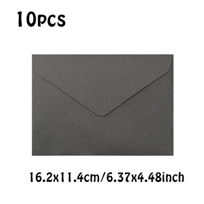 10 vnt/stal. Aukštos kokybės vokai smulkaus verslo reikmenys 16,2x11,4 cm 120 g popieriniai kvietimai atvirukai Laiškai Vestuvių raštinės reikmenys